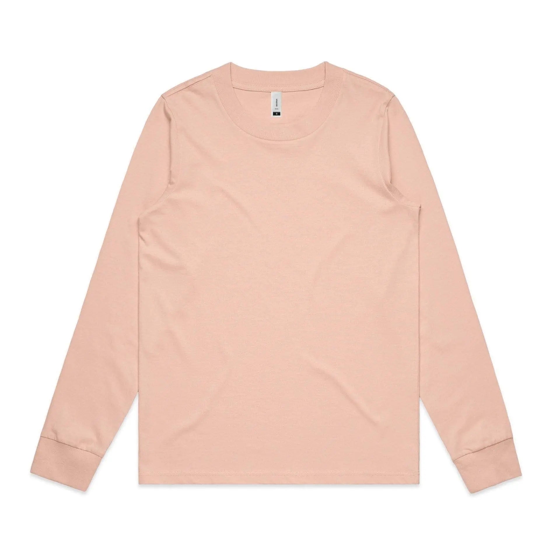 As Colour Women's dice L/S tee 4056 Casual Wear As Colour PALE PINK XSM
